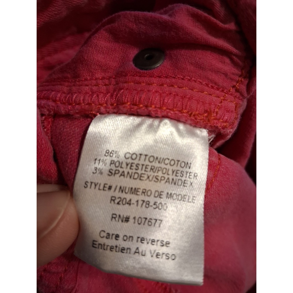 Alice & Olivia Pink Slim Fit Jeans 8 EUC USA - Picture 5 of 8